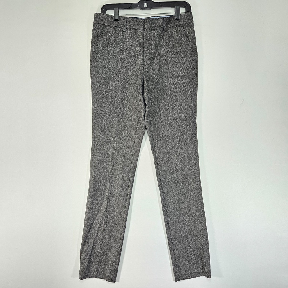 Brooklyn Wolf Men's Dress‎ Pant Trousers Wool Herringbone Tweed Size 31x34